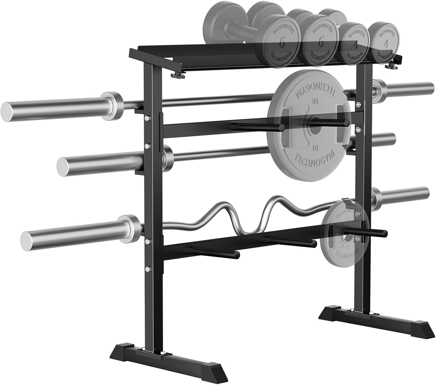 Home Gym Training - 홈짐 근력 운동 웨이트 보관 랙