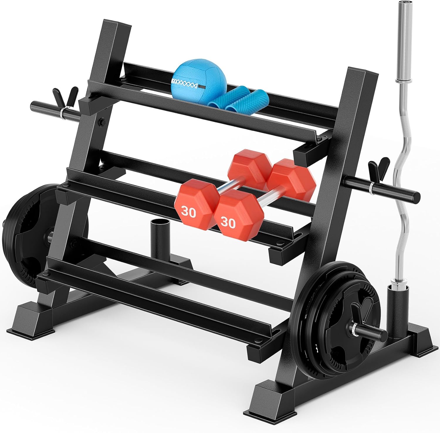 Home Gym Training - 홈짐용, 견고한 소재, 브라운 색상, 1100LBS