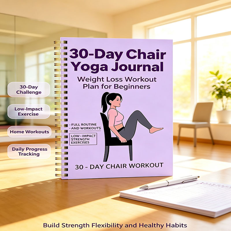 Home Gym Guide - 30일 의자 요가 체중 감량 일기,
