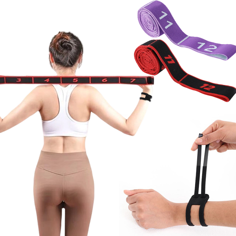 Home Gym Guide - 손목 보호대 1쌍, 12개 루프 번호가
