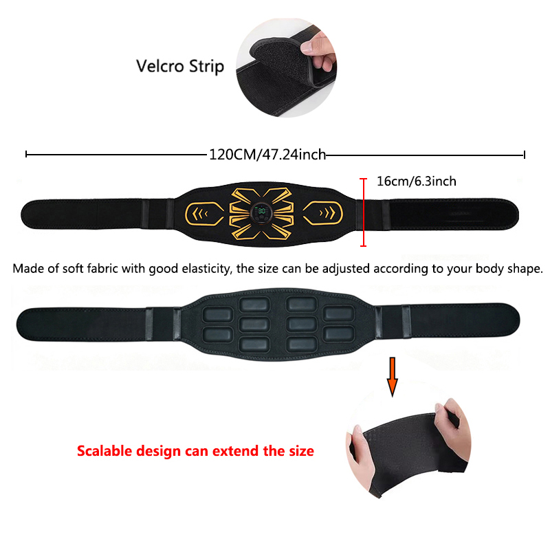스마트 복근 운동기구 허리 복부 토닝 벨트 바디 마사지 - Home Gym Electric Machine 리뷰 및 가격