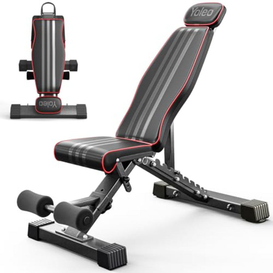 조절 가능한 웨이트 벤치 827LB, 키 큰 사용자를  - Home Gym Second 리뷰 및 가격