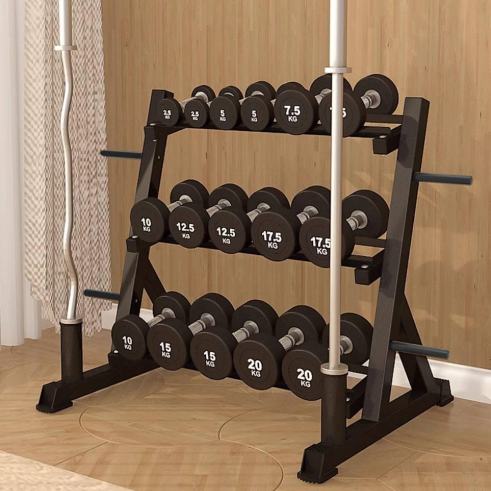 3단 덤벨랙, 공간 절약형 헥사곤 덤벨랙, 홈짐 사용자 - Home Gym Training 리뷰 및 가격