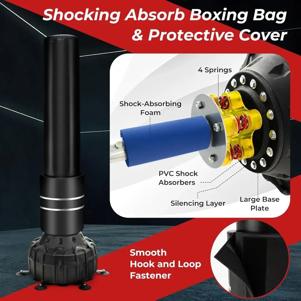 71개의 프리 스탠딩 복싱 펀치 백 세트 (글러브, 탈 - Boxing Bag Stand 리뷰 및 가격
