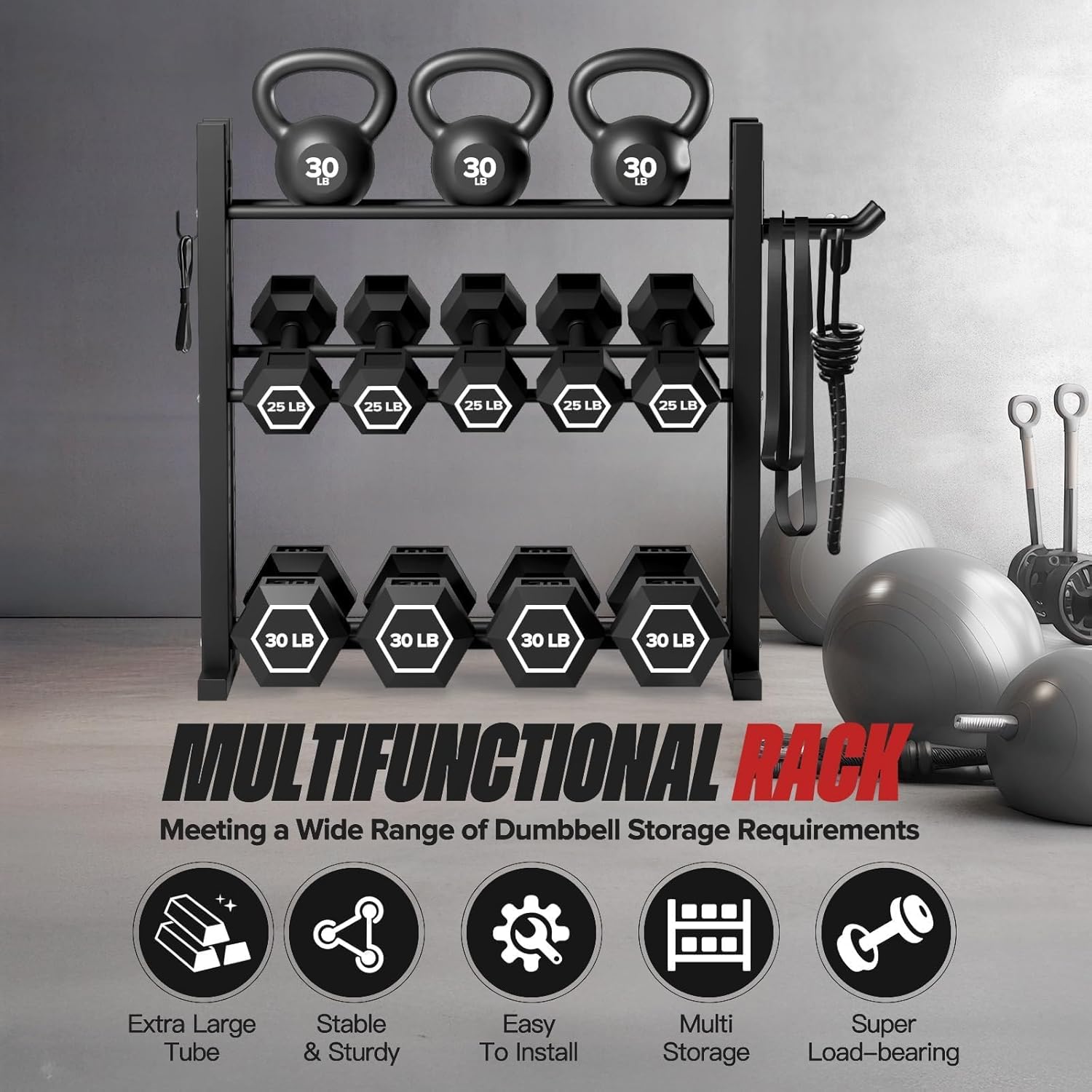 홈짐용, 스틸 소재, 실버 색상, 높이 조절 가능, 1 - Home Gym Training 리뷰 및 가격