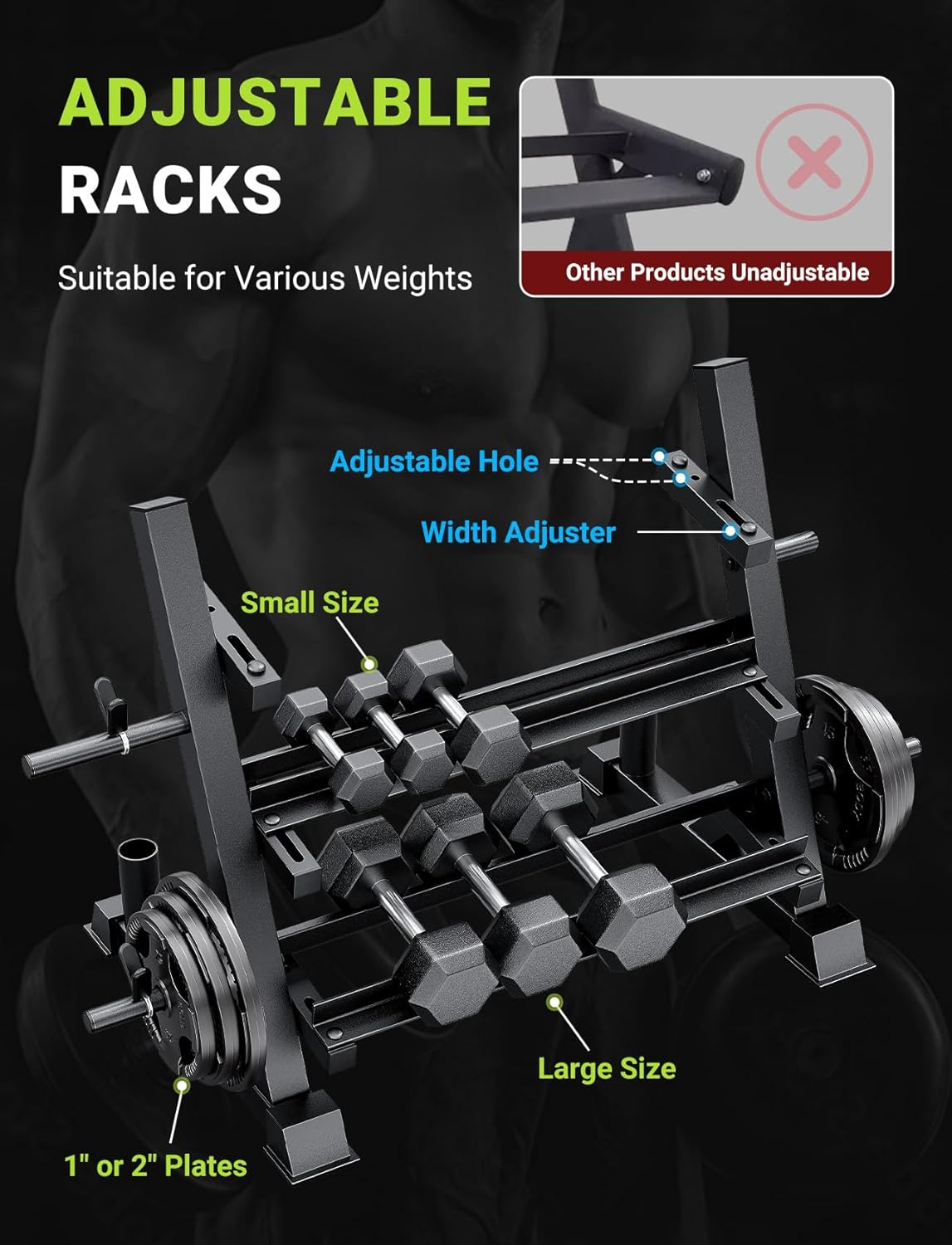 홈짐용, 견고한 소재, 브라운 색상, 1100LBS 용 - Home Gym Training 리뷰 및 가격