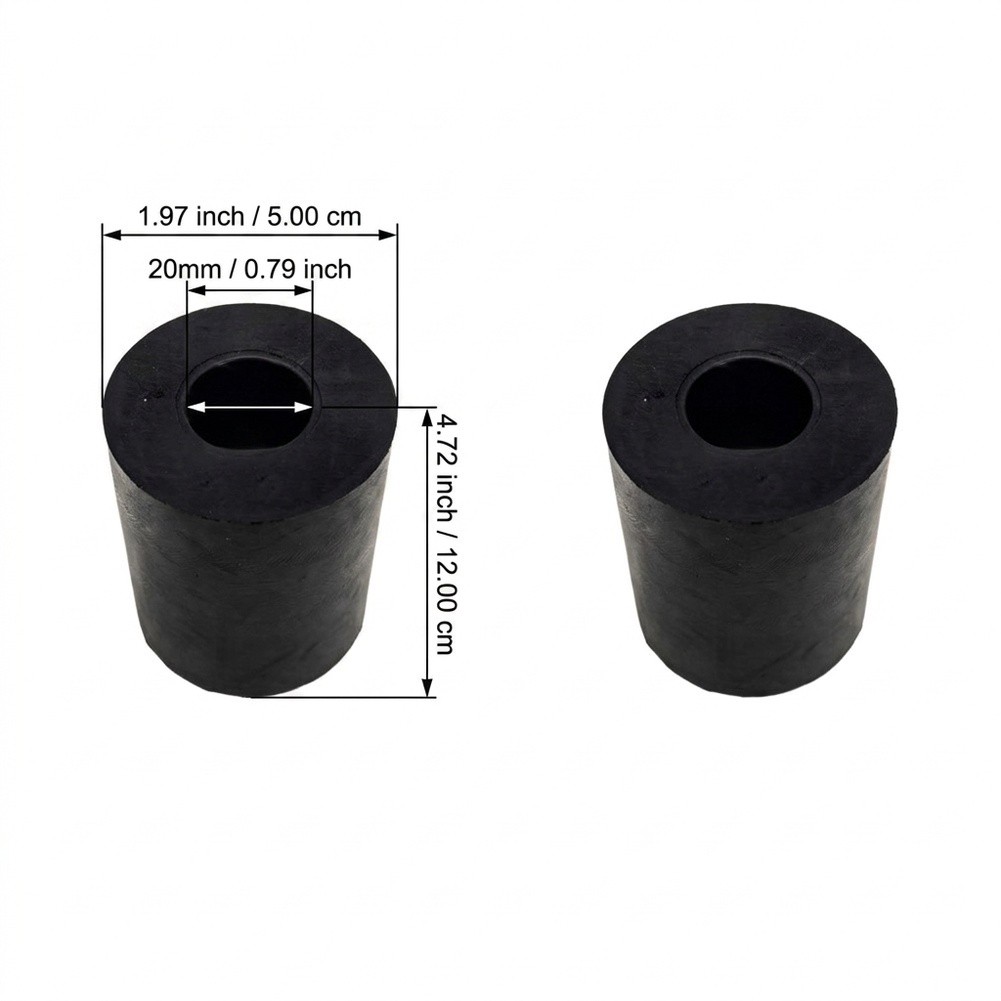 2팩 20mm 고무 슬리브, 웨이트 스택 가이드 로드용 - Home Gym Guide 리뷰 및 가격