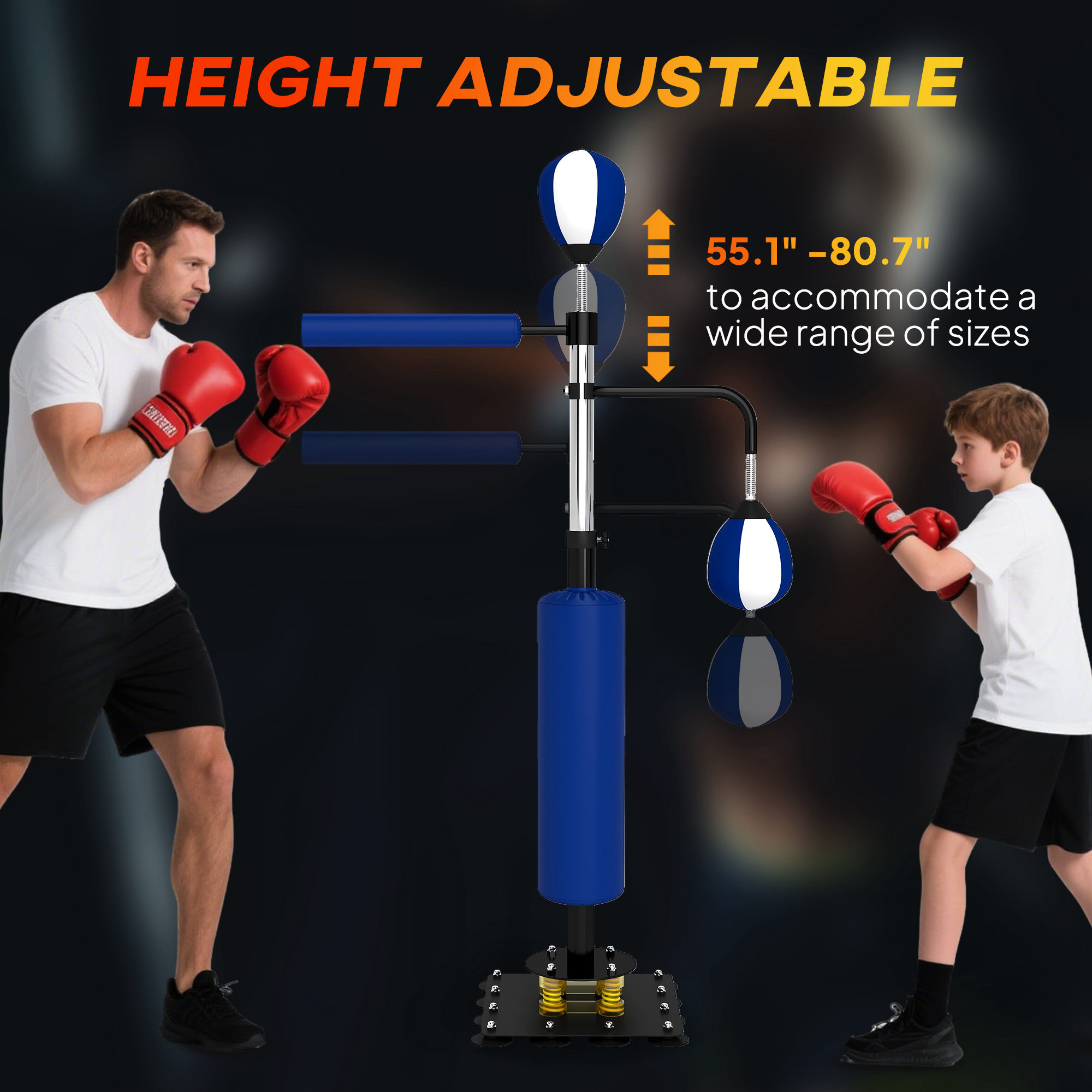 4.6-6.7 스피드 백 복싱 백 스탠드, 리플렉스 백 - Boxing Bag Stand 리뷰 및 가격