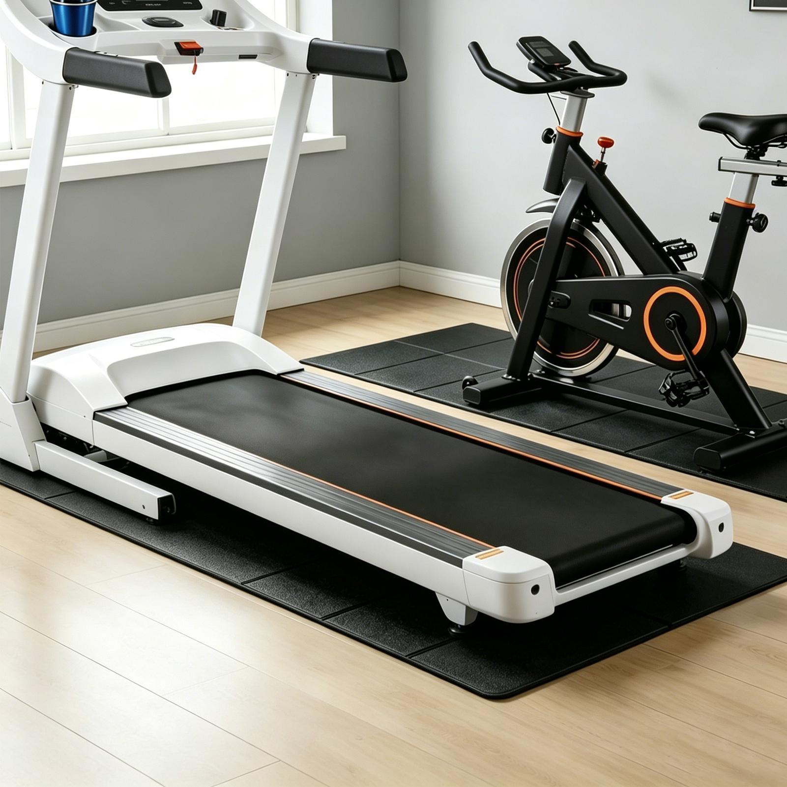 런닝머신 매트, 헤비 듀티 방수 접이식 런닝머신 바닥  - Home Gym Yoga 리뷰 및 가격