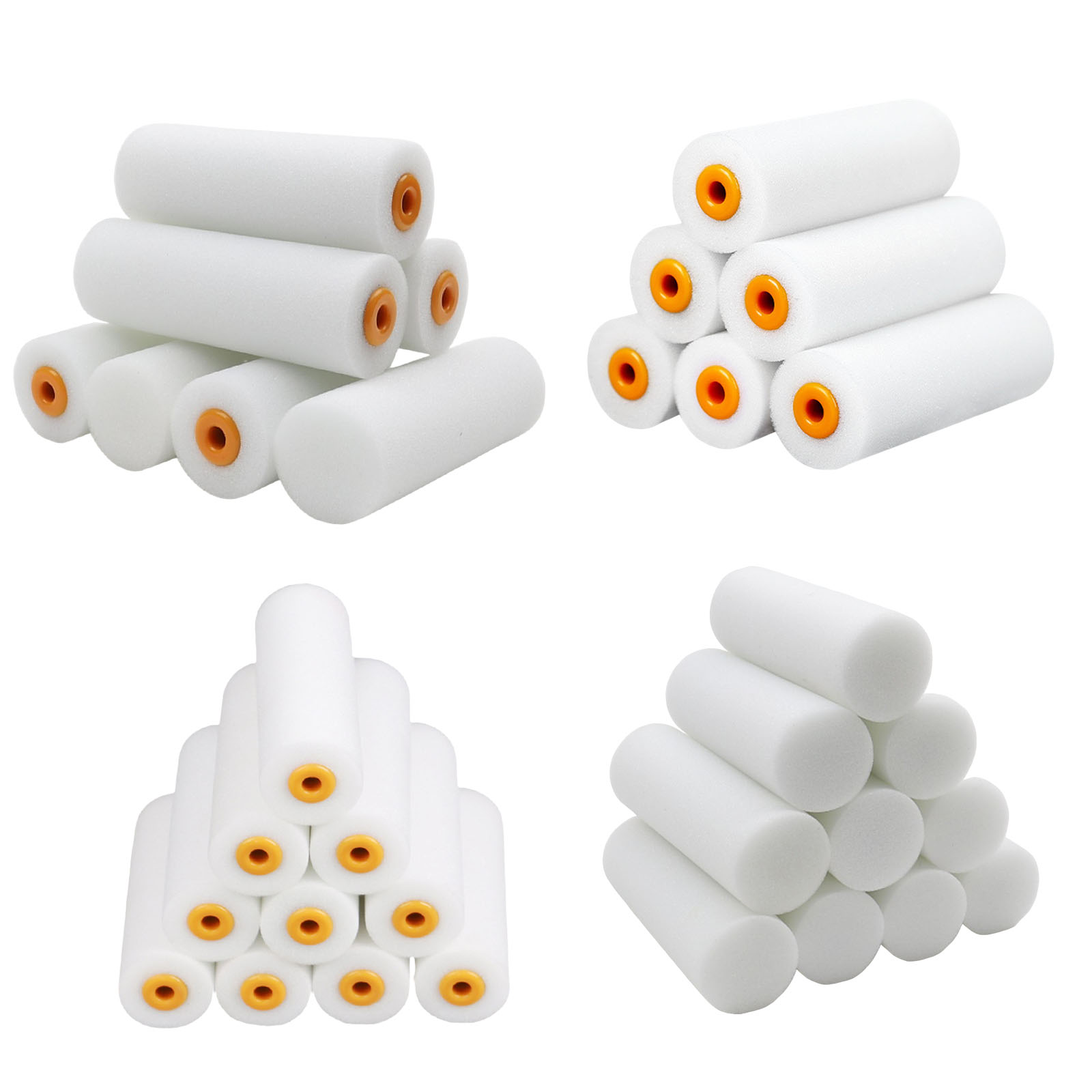10팩 폼 페인트 롤러 4인치 재사용 가능 고밀도 폼  - Foam Roller High Density 리뷰 및 가격