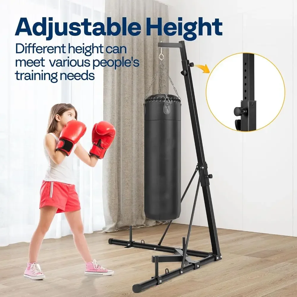 헤비듀티 조절식 복싱 백 스탠드, 최대 132파운드까지 - Boxing Bag Stand 리뷰 및 가격