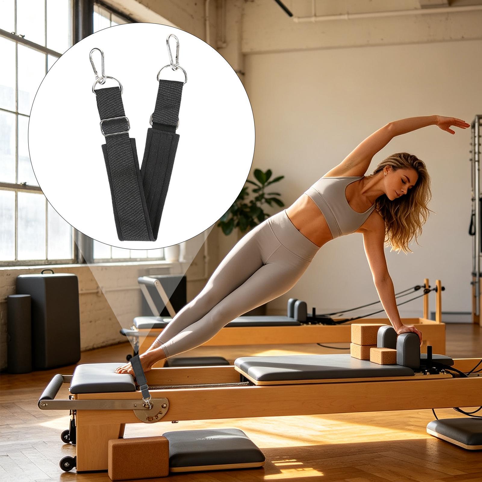 리포머 풋스트랩 더블 루프 두꺼운 논슬립 조절 가능한  - Home Gym Yoga 리뷰 및 가격
