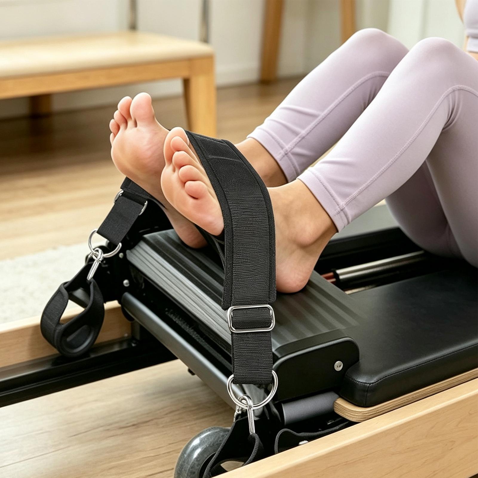리포머 풋스트랩 더블 루프 두꺼운 논슬립 조절 가능한  - Home Gym Yoga 리뷰 및 가격