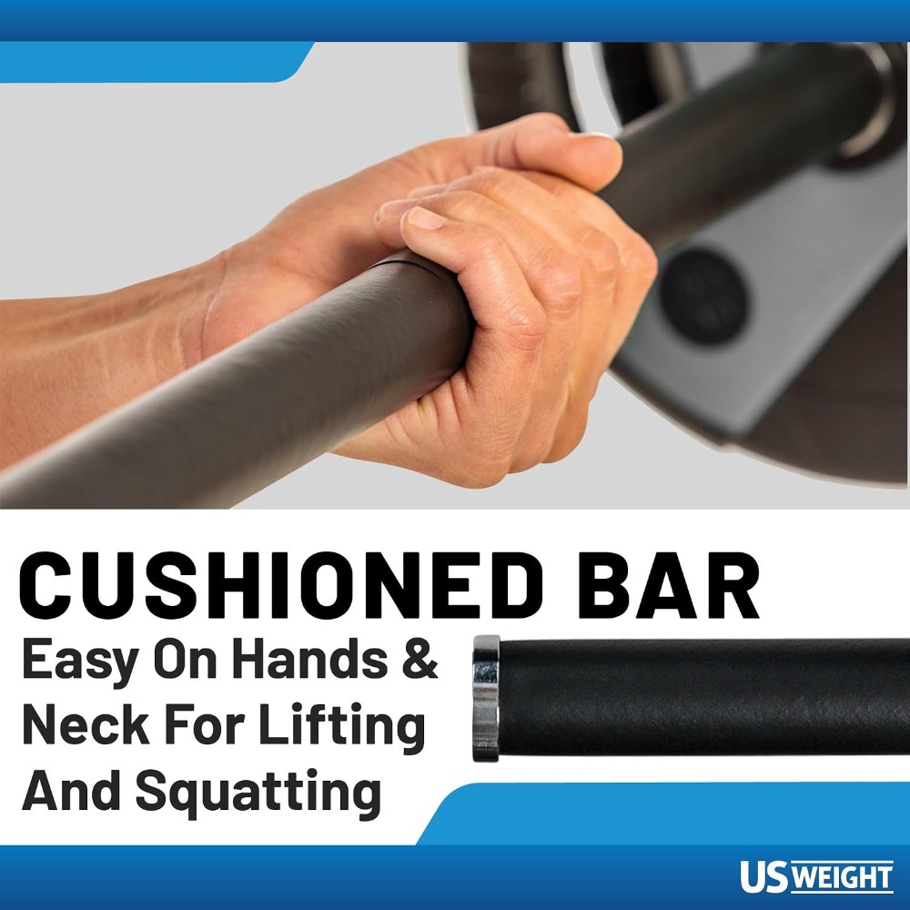 홈짐용 완벽한 바벨 웨이트 세트 - 43 LB - Home Gym Training 리뷰 및 가격